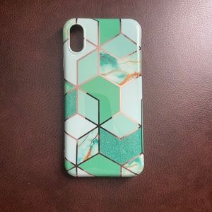 Green iPhone X/XS case